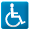 Toilets for people in wheel chair | Toilettes adaptése chaise roulante